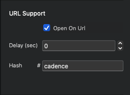 cadence urlsupport